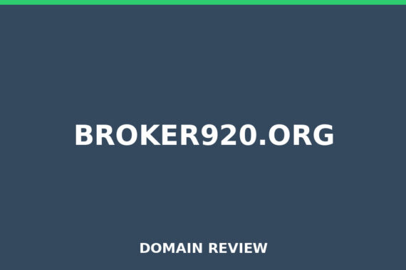 BROKER920.ORG review 2026 - Domain review placeholder image for broker920.org