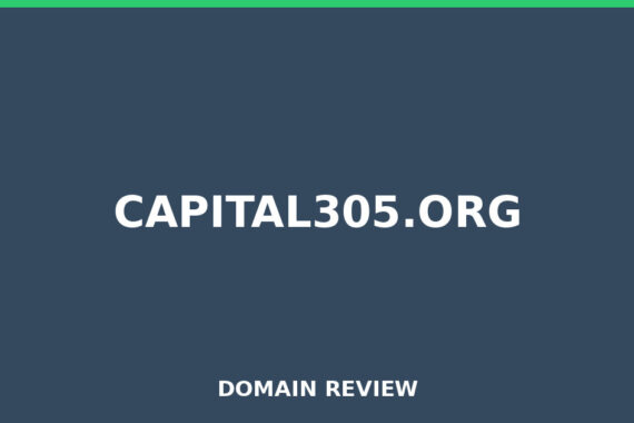 CAPITAL305.ORG review 2026 - Domain review placeholder image for capital305.org