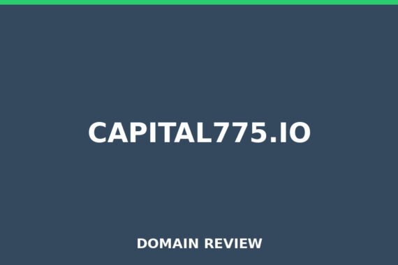 CAPITAL775.IO review 2026 - Domain review placeholder image for capital775.io