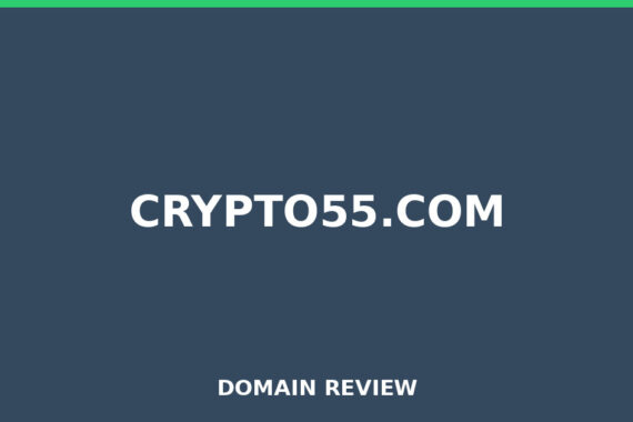 CRYPTO55.COM review 2026 - Domain review placeholder image for crypto55.com