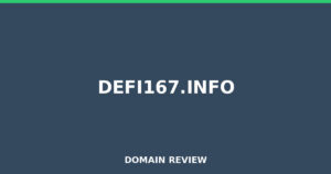 defi167.info Review 2026 – Detailed Analysis