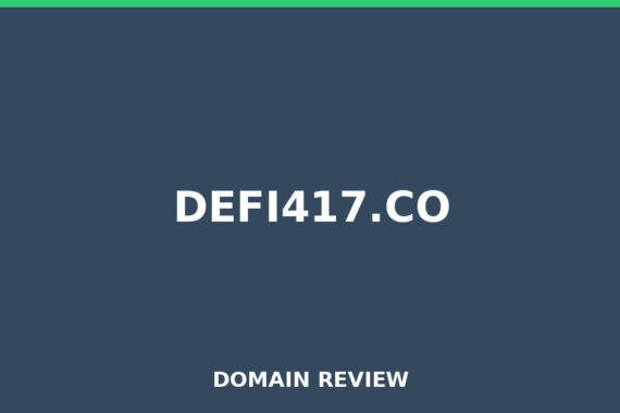 DEFI417.CO review 2026 - Domain review placeholder image for defi417.co