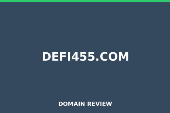 DEFI455.COM review 2026 - Domain review placeholder image for defi455.com