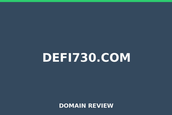 DEFI730.COM review 2026 - Domain review placeholder image for defi730.com