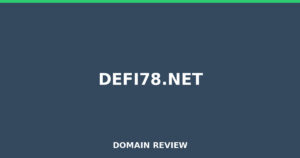 defi78.net 2026 Review – Legitimacy Check