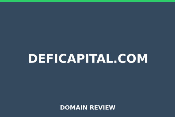 DEFICAPITAL.COM review 2026 - Domain review placeholder image for deficapital.com
