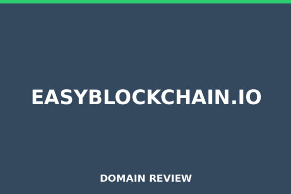 EASYBLOCKCHAIN.IO review 2026 - Domain review placeholder image for easyblockchain.io