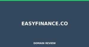 easyfinance.co Review 2026 – Detailed Analysis