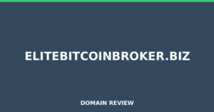 elitebitcoinbroker.biz 2026 Review – Legitimacy Check