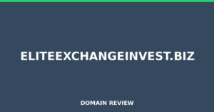 eliteexchangeinvest.biz 2026 Review – Legitimacy Check