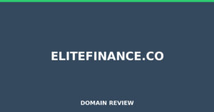 elitefinance.co Review 2026 – Detailed Analysis