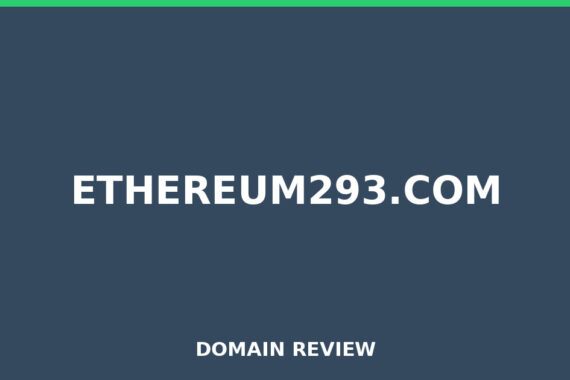 ETHEREUM293.COM review 2026 - Domain review placeholder image for ethereum293.com