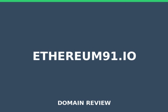 ETHEREUM91.IO review 2026 - Domain review placeholder image for ethereum91.io