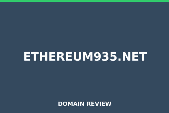 ETHEREUM935.NET review 2026 - Domain review placeholder image for ethereum935.net