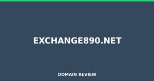 exchange890.net Review 2026 – Detailed Analysis
