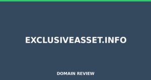 exclusiveasset.info 2026 Review – Legitimacy Check