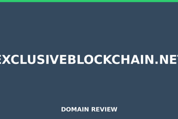 EXCLUSIVEBLOCKCHAIN.NET review 2026 - Domain review placeholder image for exclusiveblockchain.net