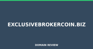 exclusivebrokercoin.biz 2026 Review – Legitimacy Check