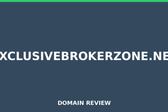 EXCLUSIVEBROKERZONE.NET review 2026 - Domain review placeholder image for exclusivebrokerzone.net
