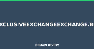 exclusiveexchangeexchange.biz Review 2026 – Detailed Analysis