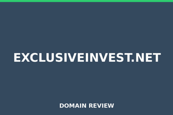 EXCLUSIVEINVEST.NET review 2026 - Domain review placeholder image for exclusiveinvest.net