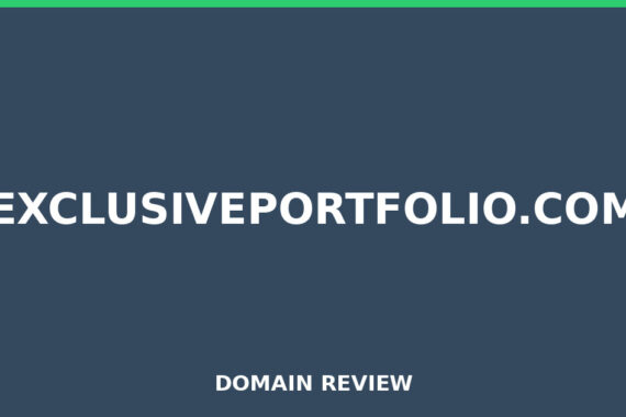 EXCLUSIVEPORTFOLIO.COM review 2026 - Domain review placeholder image for exclusiveportfolio.com