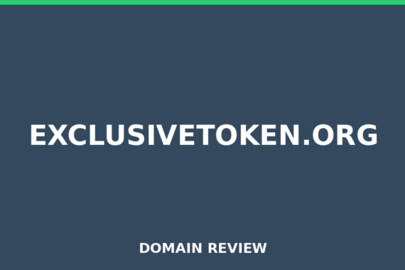 EXCLUSIVETOKEN.ORG review 2026 - Domain review placeholder image for exclusivetoken.org