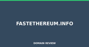fastethereum.info 2026 Review – Legitimacy Check