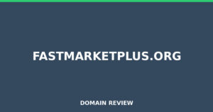 fastmarketplus.org Review 2026 – Detailed Analysis