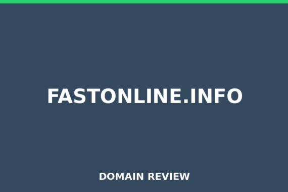 FASTONLINE.INFO review 2026 - Domain review placeholder image for fastonline.info