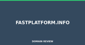 fastplatform.info 2026 Review – Legitimacy Check