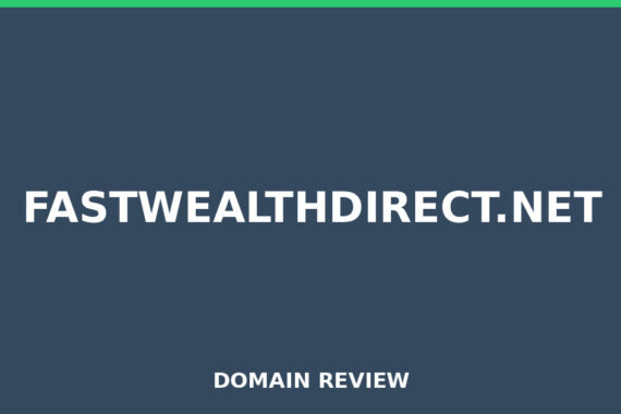 FASTWEALTHDIRECT.NET review 2026 - Domain review placeholder image for fastwealthdirect.net