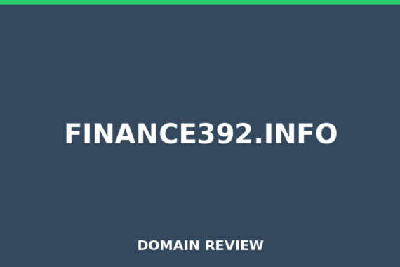 FINANCE392.INFO review 2026 - Domain review placeholder image for finance392.info