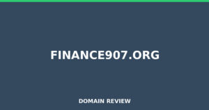 finance907.org 2026 Review – Legitimacy Check