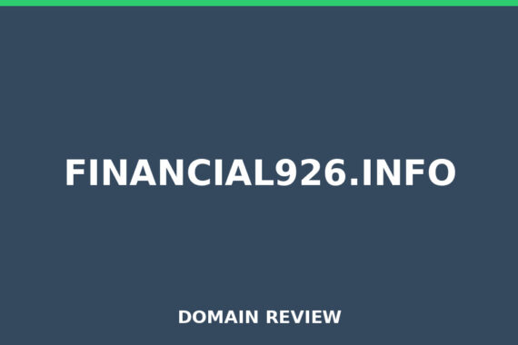FINANCIAL926.INFO review 2026 - Domain review placeholder image for financial926.info