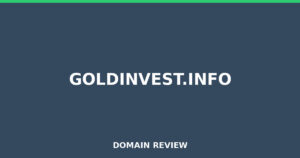 goldinvest.info Review 2026 – Detailed Analysis