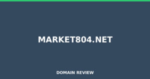 market804.net 2026 Review – Legitimacy Check
