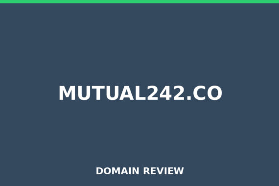 MUTUAL242.CO review 2026 - Domain review placeholder image for mutual242.co