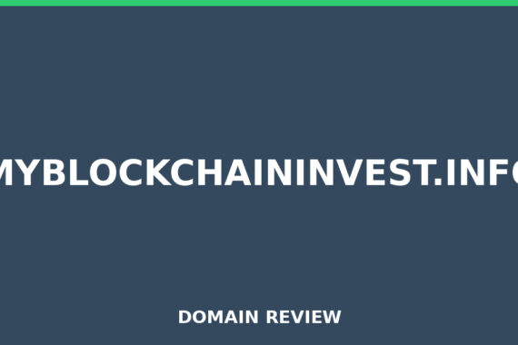 MYBLOCKCHAININVEST.INFO review 2026 - Domain review placeholder image for myblockchaininvest.info