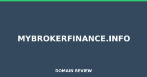 mybrokerfinance.info 2026 Review – Legitimacy Check
