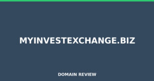 myinvestexchange.biz 2026 Review – Legitimacy Check