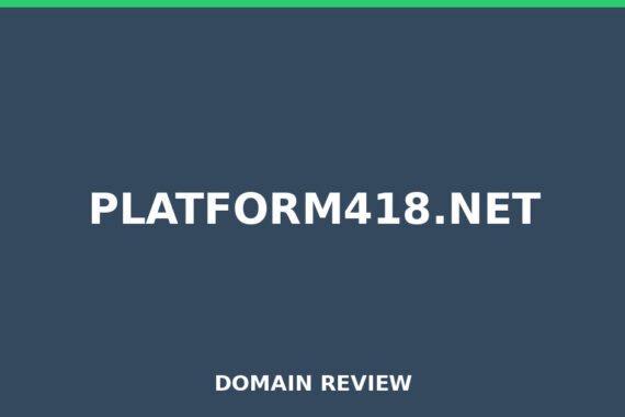 PLATFORM418.NET review 2026 - Domain review placeholder image for platform418.net