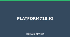 platform718.io Review 2026 – Detailed Analysis