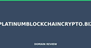 platinumblockchaincrypto.biz Review 2026 – Detailed Analysis
