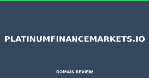 platinumfinancemarkets.io 2026 Review – Legitimacy Check