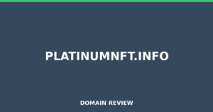 platinumnft.info Review 2026 – Detailed Analysis