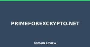 primeforexcrypto.net 2026 Review – Legitimacy Check