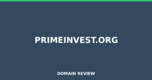 primeinvest.org 2026 Review – Legitimacy Check