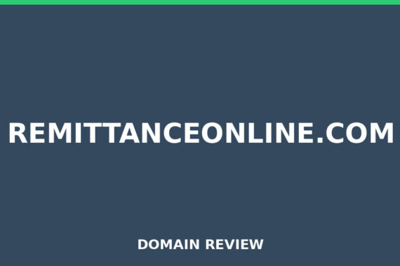 REMITTANCEONLINE.COM review 2026 - Domain review placeholder image for remittanceonline.com