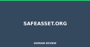 safeasset.org 2026 Review – Legitimacy Check
